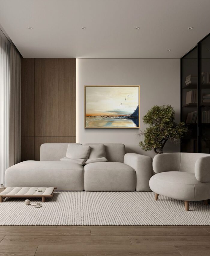 TABLOU-"Abstract"-90x100 cm - imagine 6