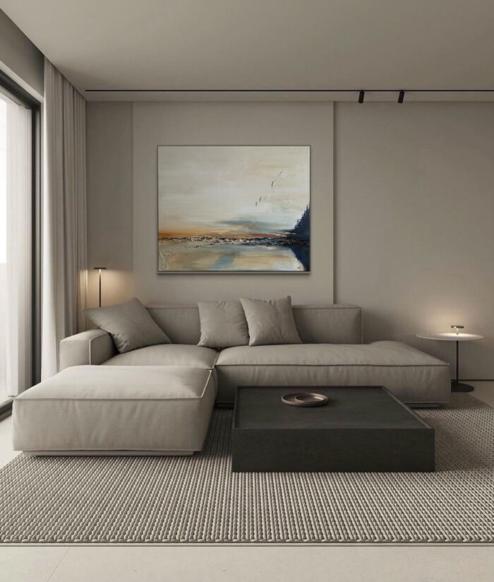 TABLOU-"Abstract"-90x100 cm - imagine 8